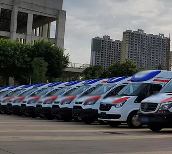 钦州服务车队展示